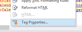 SPD - Tag Properties